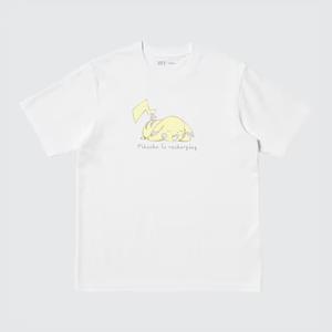 Футболка Uniqlo Pokemon белый