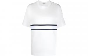 Футболка Cotton с логотипом Moncler, белый