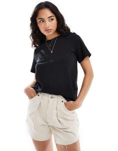 JDY – Черная футболка в клетку