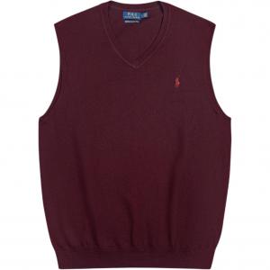 Мужская майка Polo Ralph Lauren, бордовый