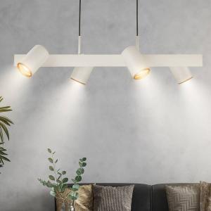 Светодиодный подвесной светильник Briloner Era, алюминий - серый - количество языков пламени: 4