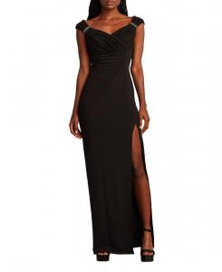 Женское платье Keene с жемчужной отделкой Tadashi Shoji, Black