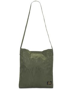 Плетёная книжная сумка Python Needles, Olive