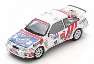 Модель Spark Ford Sierra Rs Cosworth #18 3Rd Rallye 1:43 S8702