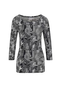 Рубашка с круглым вырезом и рукавами 3/4 Madeleine, мультиколор