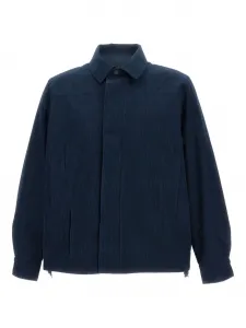 Ребристый жакет K-Way, синий