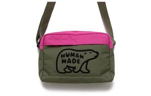 Нейлоновая наплечная сумка через плечо, обычная женская зеленая HUMAN MADE