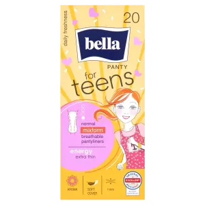 Ежедневные прокладки Energy, 20 шт./1 упаковка. Bella For teens