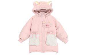 Mori Girl Tribe Женский пуховик Mori Tribe, Розовый