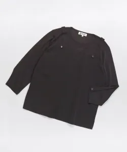 Многослойный вязаный свитер Studio Picone, цвет Gray(080)