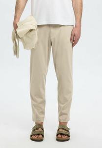 Брюки TAPERED Selected Homme, бежевый