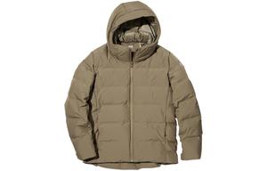 Пуховик мужской Uniqlo, 32 темно-бежевый