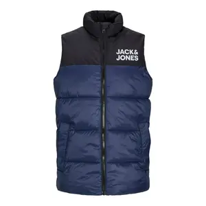Короткий жилет Jack & Jones Junior «JJETOBY BODYWARMER COLLAR», цвет Navy Blazer