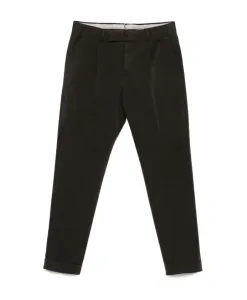 Коричневые брюки с передними карманами Pt Torino, коричневый