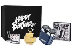 Мини роторная электробритва полностью моющаяся мужская мини портативная бритва, триммер для бороды YOOSE