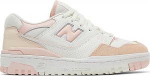 Кроссовки New Balance Wmns 550 'White Pink', белый/розовый