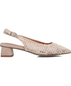 Элегантные туфли-слингбэки для солнечных дней Stefano Lauran, бежевый