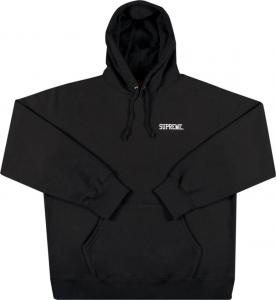 Толстовка Supreme Ralph Steadman Skull Hooded Sweatshirt 'Black', черный