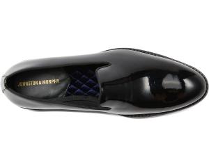 Лоферы Gavney Slip-On Johnston & Murphy, черный