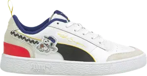 Кроссовки Puma Peanuts x Ralph Sampson Jr Snoopy - White Grey, белый
