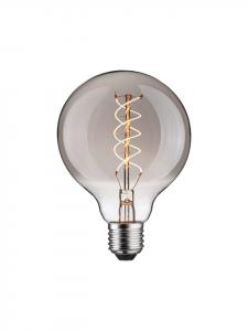 Paulmann Светодиодная лампа Rustic Shine G95 E27 170 лм 4,2 Вт 1800K S 3-ступенчатая регулировка яркости, дымчатый цвет 230 В