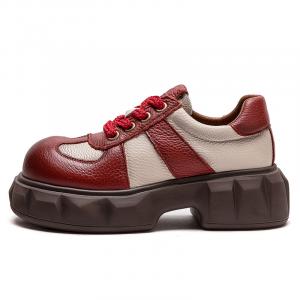Туфли женские повседневные Women's Casual Shoes Women's Yao Qia, красный