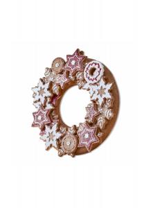 Венок Аняма красный/коричневый/белый Loberon, красный/коричневый/белый