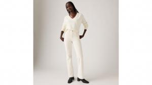 Женские джинсы Bootcut с высокой талией 725 Levi's, Egret - White