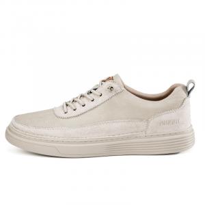 Dunnu Мужские повседневные кроссовки Low Top черно-бежевые, цвет Beige