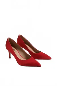 Женские туфли Vienna с острым носком на каблуке, из алого атласа Sam Edelman