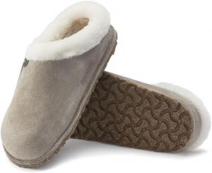 Женские сабо Birkenstock Zermatt 365 из замши, 13 Stone Coin