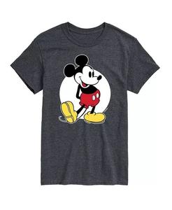 Классическая мужская футболка с коротким рукавом Hybrid Apparel Mickey AIRWAVES, серый