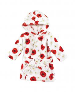 Мягкий халат с изображением мордочки плюшевого животного Hudson Baby, Poppy