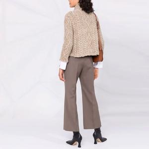 Кашемировый свитер женский хаки Maison Margiela