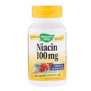 Ниацин Nature's Way, 100 капсул