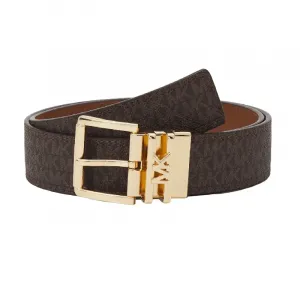 Ремень Michael Kors Logo Reversible, коричневый