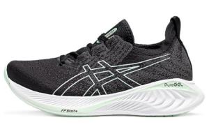 Женские кроссовки Asics Gel Cumulus 25 'Black Light Green' Черный Белый