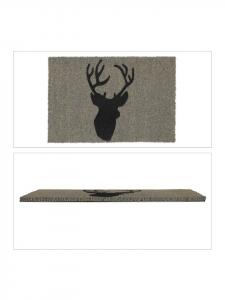 Коврик для ног relaxdays, цвет grau/schwarz