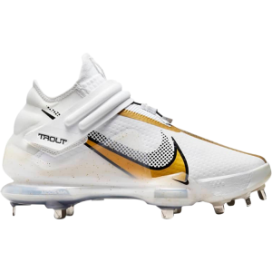 Бутсы Nike Force Zoom Trout 7 Pro Mid 'White Metallic Gold', белый