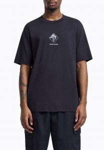 Базовая футболка Armani Exchange, темно-синий