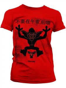 Футболка Chinese Poster Girly Tee красного цвета Gremlins