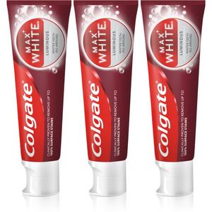 Зубная паста Colgate Max White Luminous для белоснежных зубов 3 x 75 мл