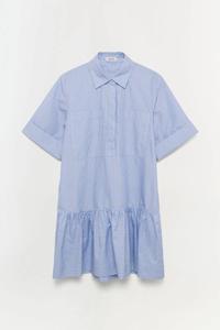 Платье Cris в полоску цвета гавани SIMKHAI, цвет harbor blue stripe