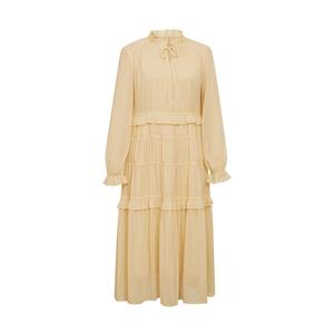 Платье Deep Breath со свободным воротником, черный