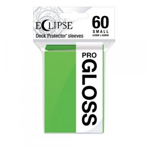 Чехол для карточек Eclipse Pro Gloss Small Sleeves: Lime Green (60) Ultra Pro