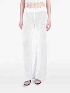 Брюки рыхлой вязки Nuè, белый