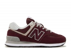 Кроссовки New Balance WL574EVM, белый/красный (Размер 43.5)