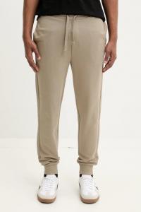 Хлопковые спортивные брюки Hugo, зеленый