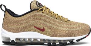 Кроссовки Nike Swarovski x Wmns Air Max 97 LX 'Metallic Gold', золотой