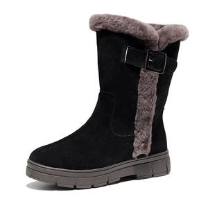 Зимние ботинки женские Golofi, цвет Black 704R